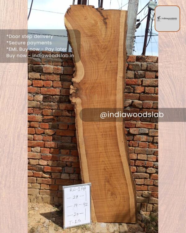 indiawoodslab, live edge wood slab, Live edge tables, Natural live edge tables