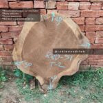 Live edge cookie wood slab in india