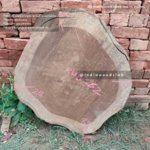 Live edge cookie wood slab in india
