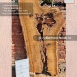 Live edge wood slabs in India. @indiawoodslab +91 9528956167