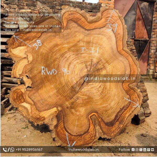 Live edge wood slabs in India. @indiawoodslab +91 9528956167