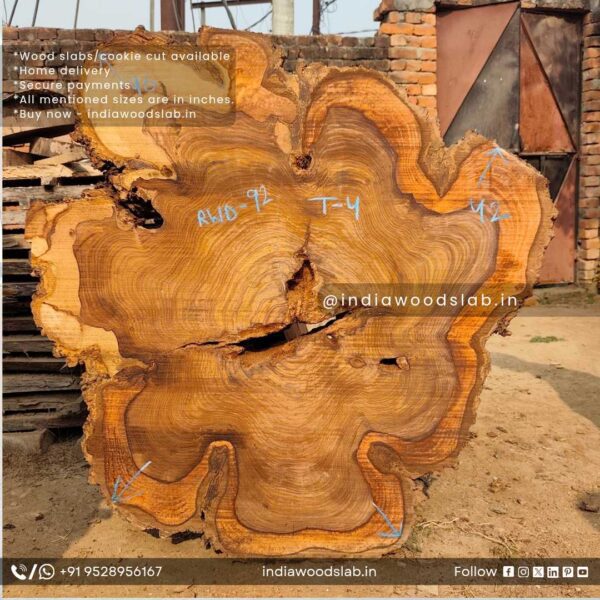 Live edge wood slabs in India. @indiawoodslab +91 9528956167