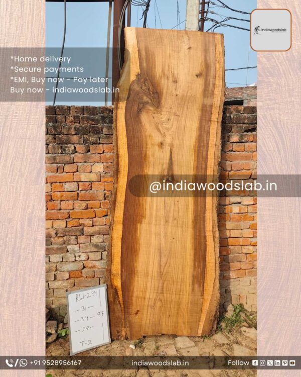 Live edge wood slabs in India. @indiawoodslab +91 9528956167