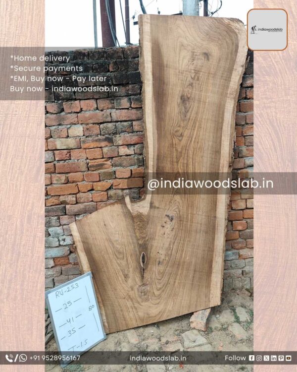 Live edge wood slabs in India. @indiawoodslab +91 9528956167