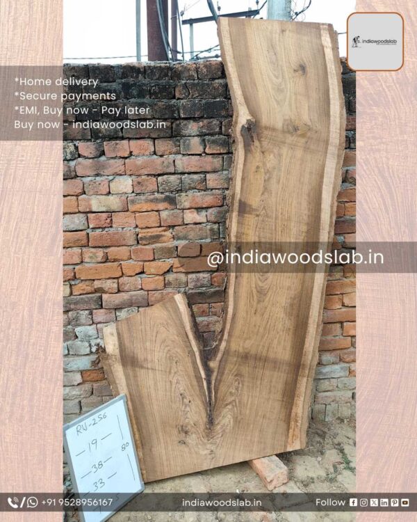 Live edge wood slabs in India. @indiawoodslab +91 9528956167