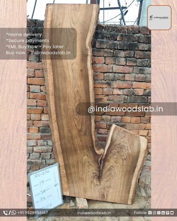 Live edge wood slabs in India. @indiawoodslab +91 9528956167