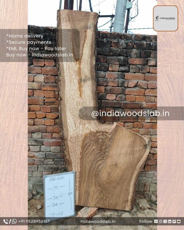 Live edge wood slabs in India. @indiawoodslab +91 9528956167