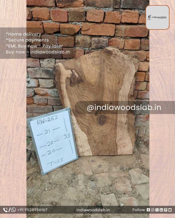 Live edge wood slabs in India. @indiawoodslab +91 9528956167