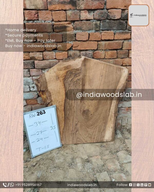Live edge wood slabs in India. @indiawoodslab +91 9528956167