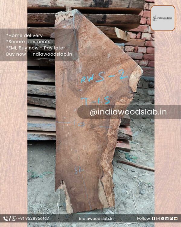 Live edge wood slabs in India. @indiawoodslab +91 9528956167