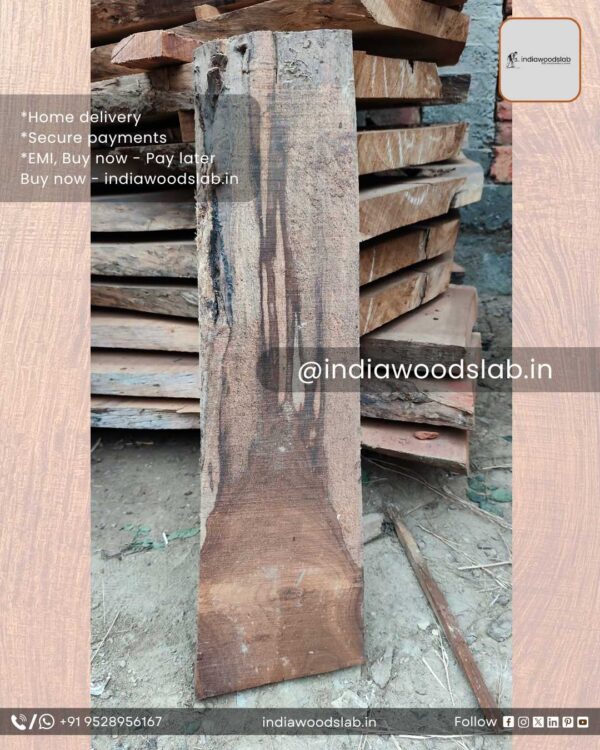 Live edge wood slabs in India. @indiawoodslab +91 9528956167