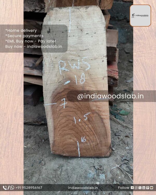 Live edge wood slabs in India. @indiawoodslab +91 9528956167