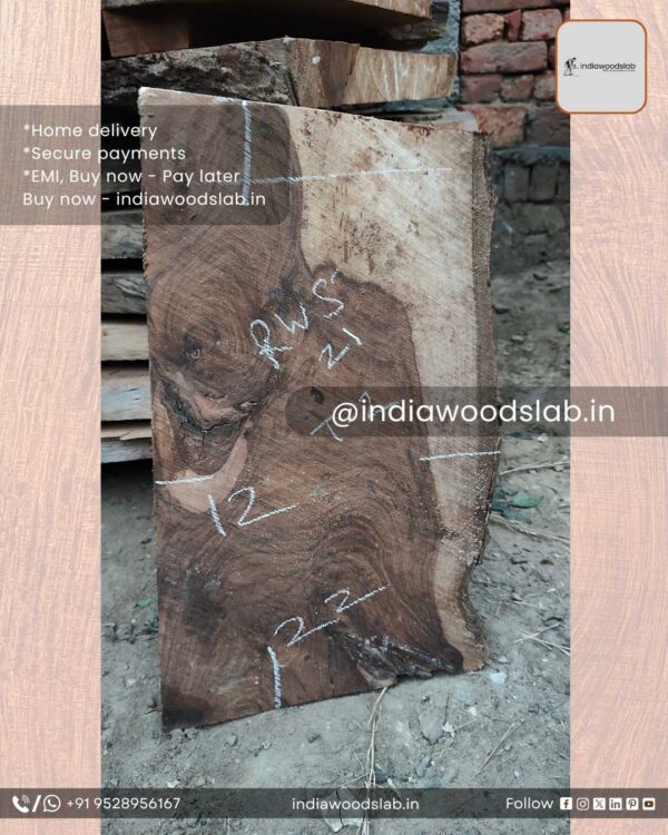 Live edge wood slabs in India. @indiawoodslab +91 9528956167
