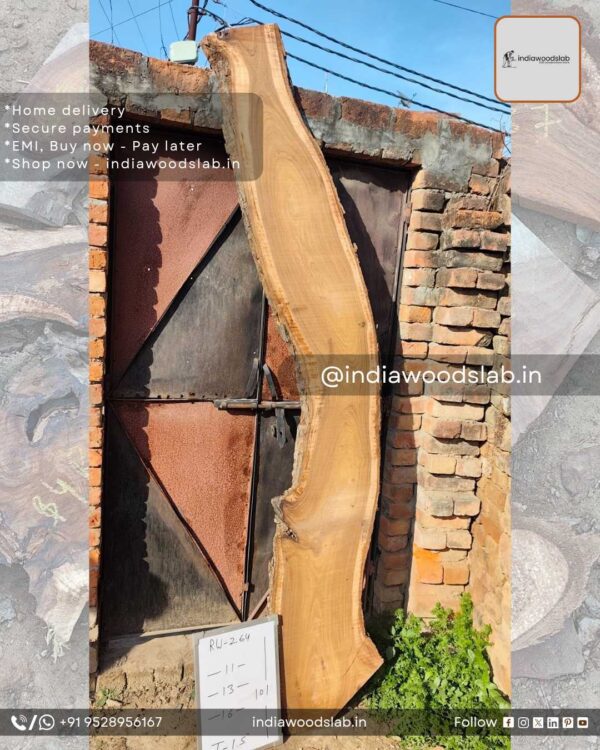 Live edge wood slabs in India. @indiawoodslab +91 9528956167