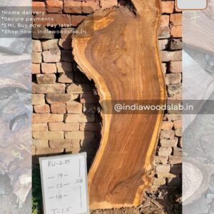 Live edge wood slabs in India. @indiawoodslab +91 9528956167