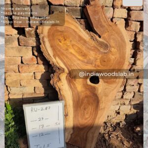 Live edge wood slabs in India. @indiawoodslab +91 9528956167