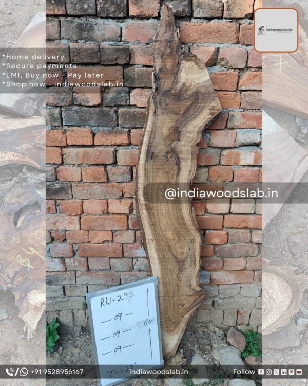 Live edge wood slabs in India. @indiawoodslab +91 9528956167