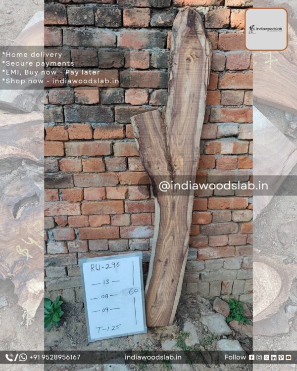 Live edge wood slabs in India. @indiawoodslab +91 9528956167