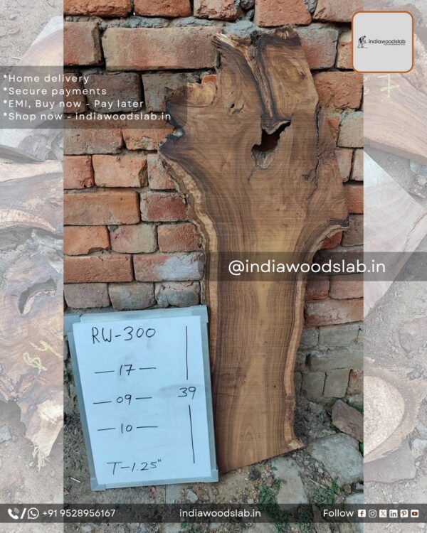 Live edge wood slabs in India. @indiawoodslab +91 9528956167
