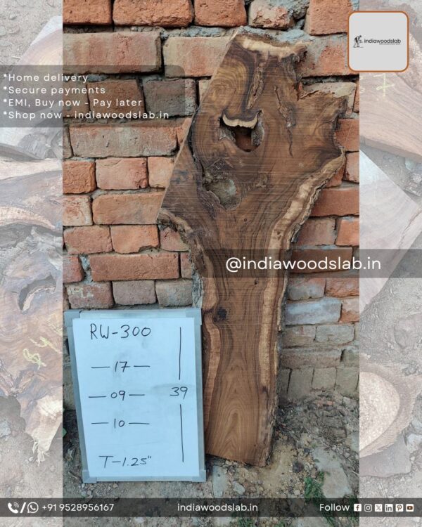 Live edge wood slabs in India. @indiawoodslab +91 9528956167