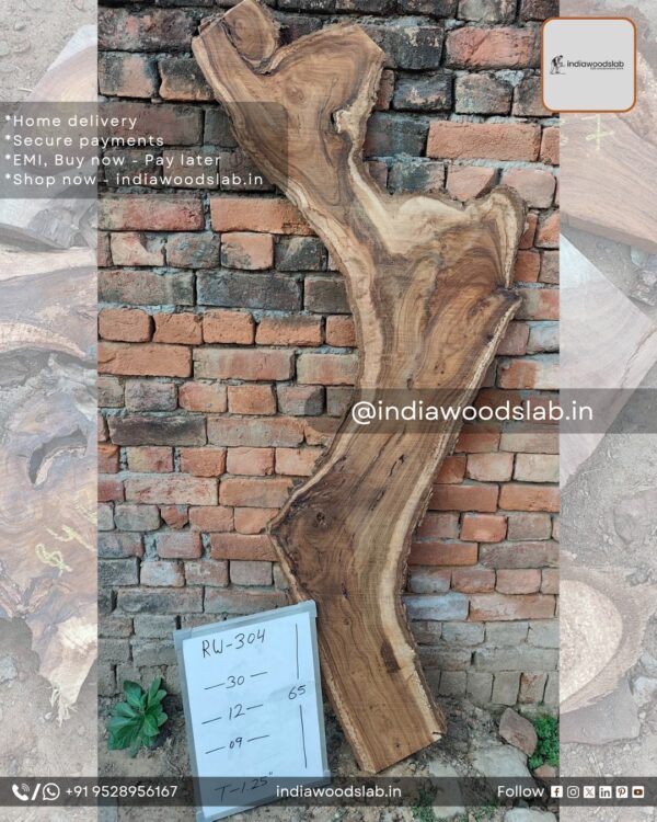 Live edge wood slabs in India. @indiawoodslab +91 9528956167