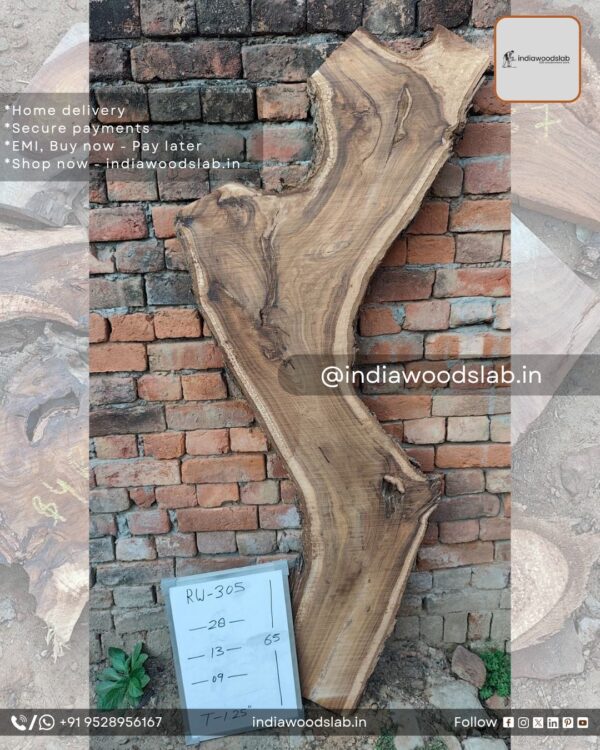 Live edge wood slabs in India. @indiawoodslab +91 9528956167