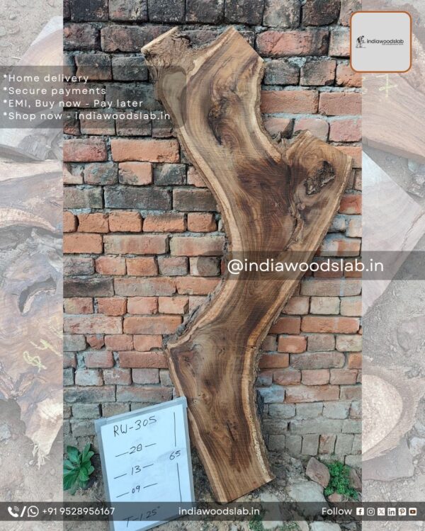 Live edge wood slabs in India. @indiawoodslab +91 9528956167