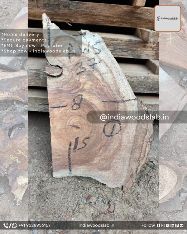 Live edge wood slabs in India. @indiawoodslab +91 9528956167