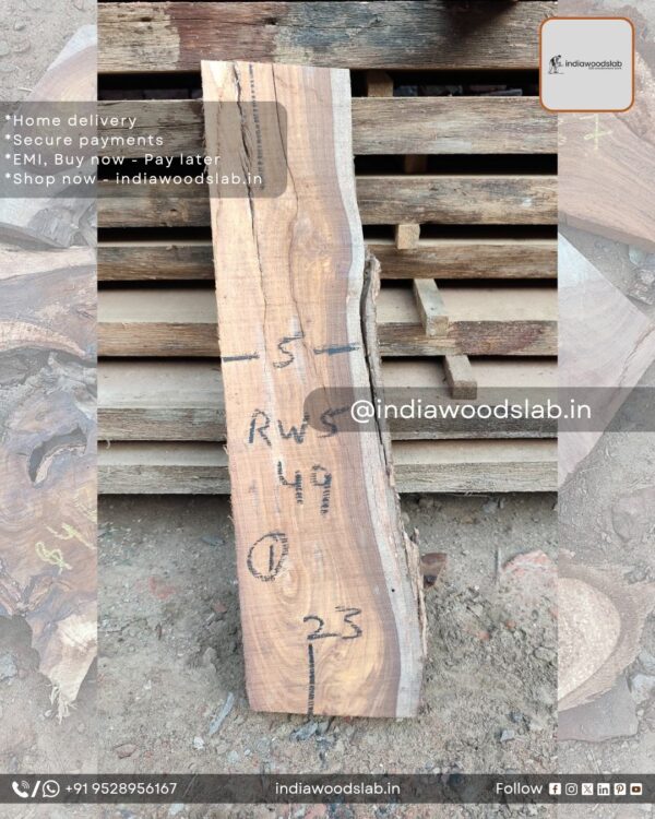 Live edge wood slabs in India. @indiawoodslab +91 9528956167
