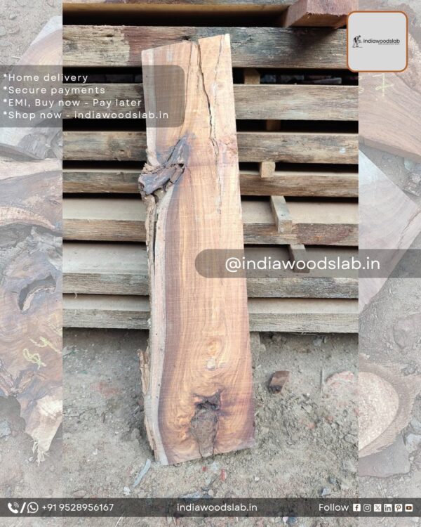 Live edge wood slabs in India. @indiawoodslab +91 9528956167