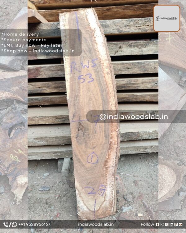 Live edge wood slabs in India. @indiawoodslab +91 9528956167