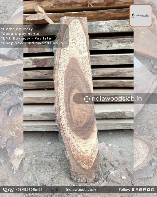 Live edge wood slabs in India. @indiawoodslab +91 9528956167