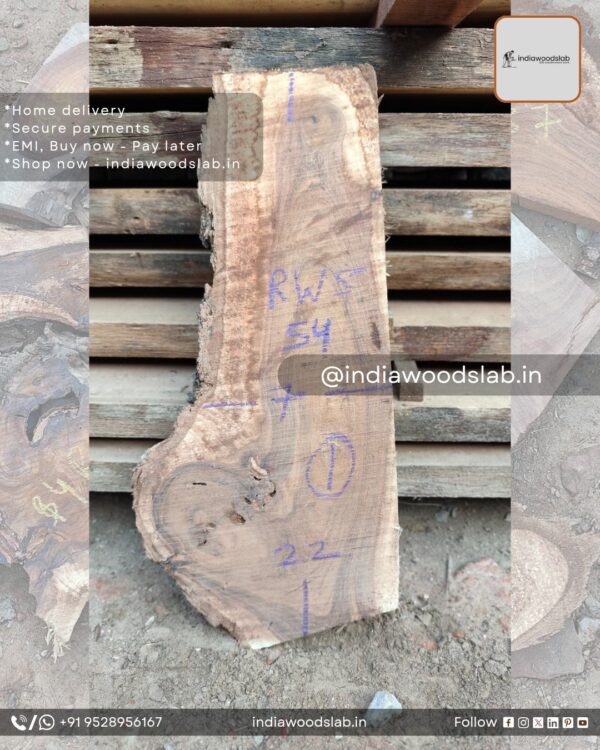 Live edge wood slabs in India. @indiawoodslab +91 9528956167