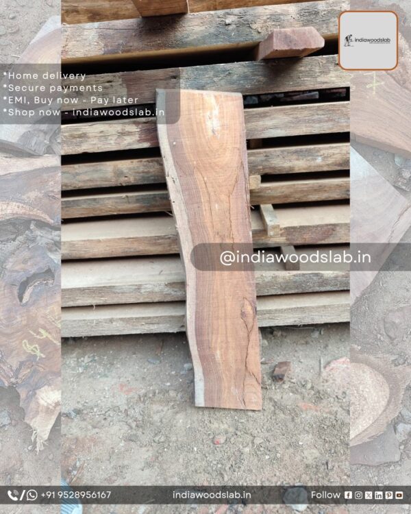 Live edge wood slabs in India. @indiawoodslab +91 9528956167