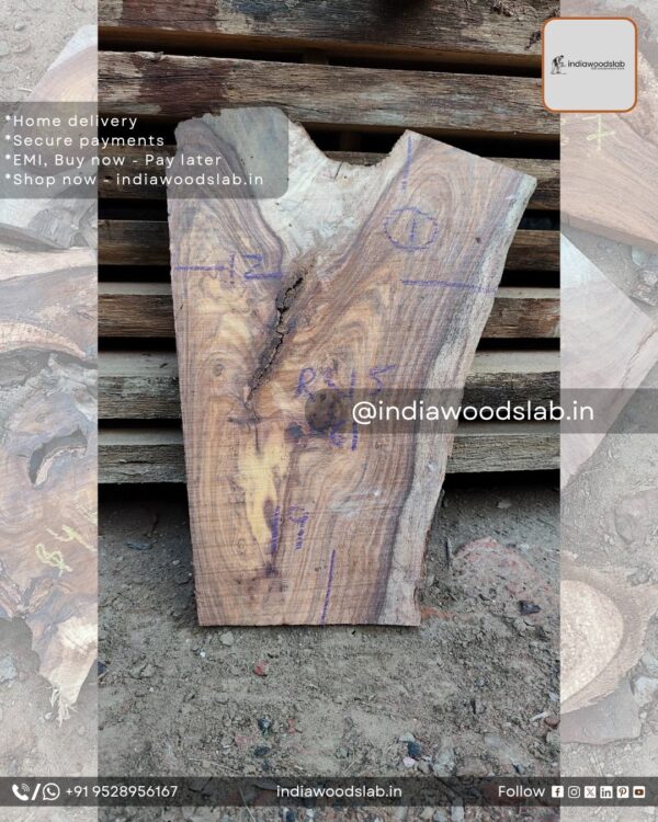 Live edge wood slabs in India. @indiawoodslab +91 9528956167