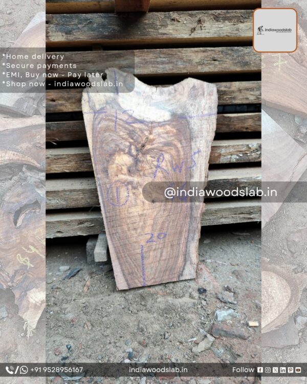 Live edge wood slabs in India. @indiawoodslab +91 9528956167