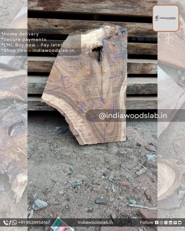Live edge wood slabs in India. @indiawoodslab +91 9528956167