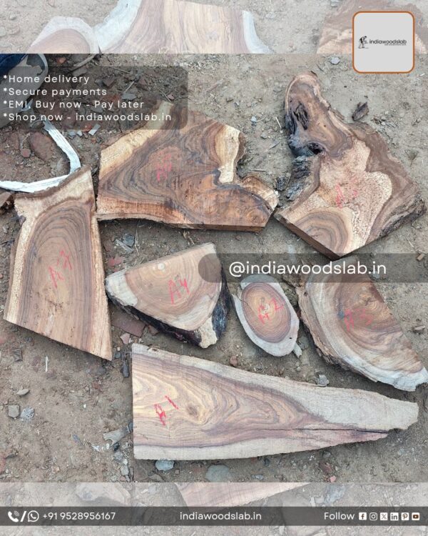 Live edge wood slabs in India. @indiawoodslab +91 9528956167